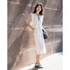 Demana Women's Summer Workwear Cotton Vest & Skirt Set