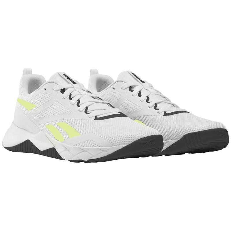 Reebok Durable Lightweight And Breathable Low-Top Training Shoes Men's White Sneakers 100205415