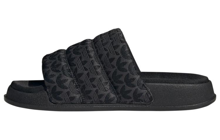 Adidas Женские шлепанцы Adilette Essential 'Trefoil Monogram - Черный' Женские IG7149 39⅓ black
