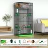 Large Parrot & Bird Cage for Budgies, Peonies, Wrens, Starlings & More