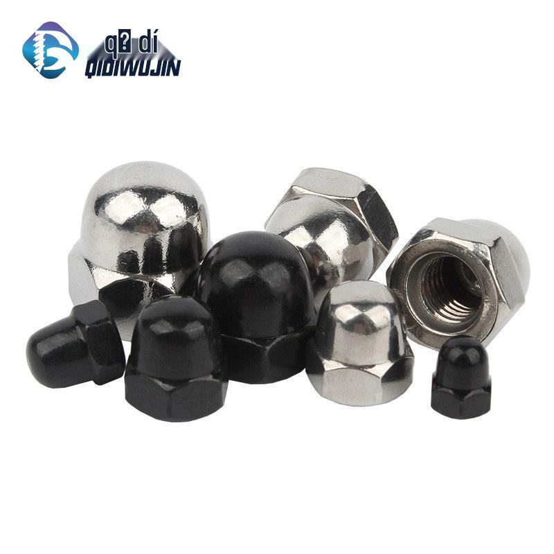 304 Stainless Steel Decorative Round Head Cap Nut M3-M20