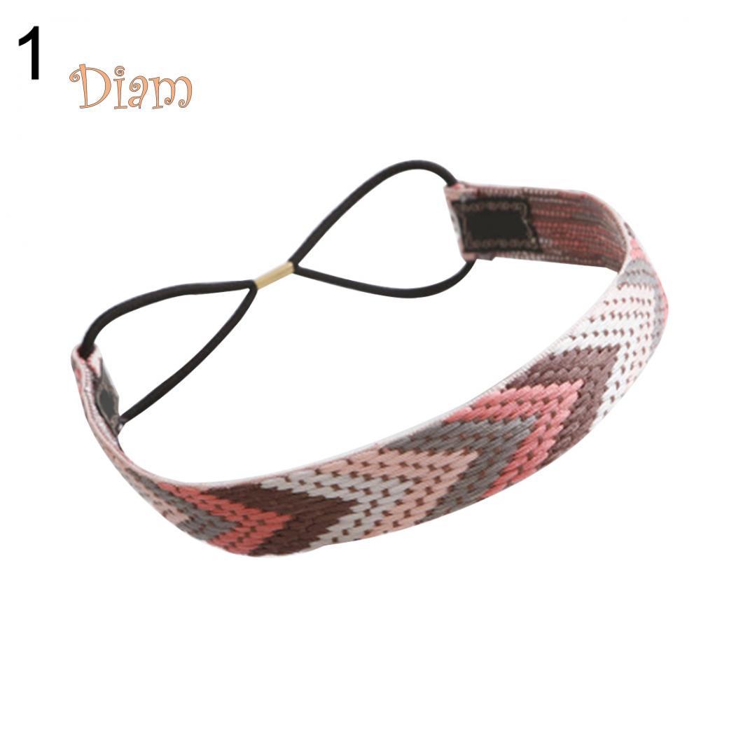 

Женские эластичные плетеные повязки на голову Tenfyer в этническом стиле в стиле бохо, аксессуары для волос 1#