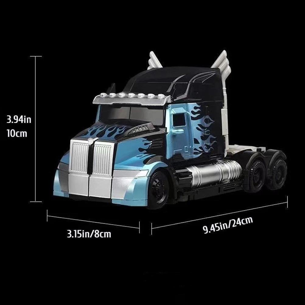 Manual Deformation Robot Car Toys Model for Kids Portable Alloy Deformation Action Figure Ornaments for Birthday and Party