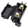Fuse Holder Base for Midi Fuse with Heatshrinkable Accessories 40 Amps ABS + Copper for Audio Mining and Industry
