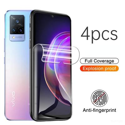 Protective Hydrogel Film For Vivo V21e 4G 5G 6.44" V21s V21 V2061 V2066 V2108 V2050 V2055 Screen Protector Cover Film