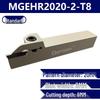 Portautensile per scanalatura tornio MGEHR2020-3-4: Taglio CNC ed Estensione per Scanalatura del Diametro Esterno