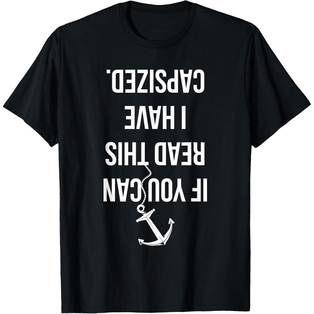 Funny Sailing Boating Sailboat Lover Gift Men Women Cotton Men T Shirt 4XL чёрный