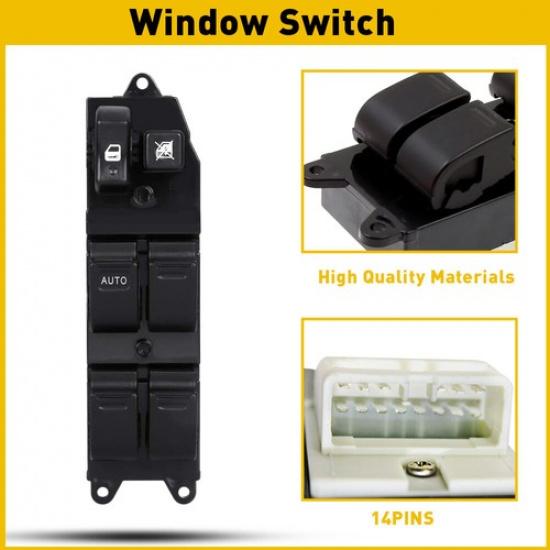 Left Side Window Control Switch For 98-02 Toyota Corolla Chevy Prizm 84820-60090