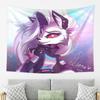 Helluva Boss Loona Tapestry Wall Hanging Aesthetic Home Decor Tapestries for Dorm Room