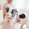 40/50CM Four Colours Border Collie Collar Style Plush Toys Soft Stuffed Puppy Doll Funny Accompany Toys for Kids Gifts