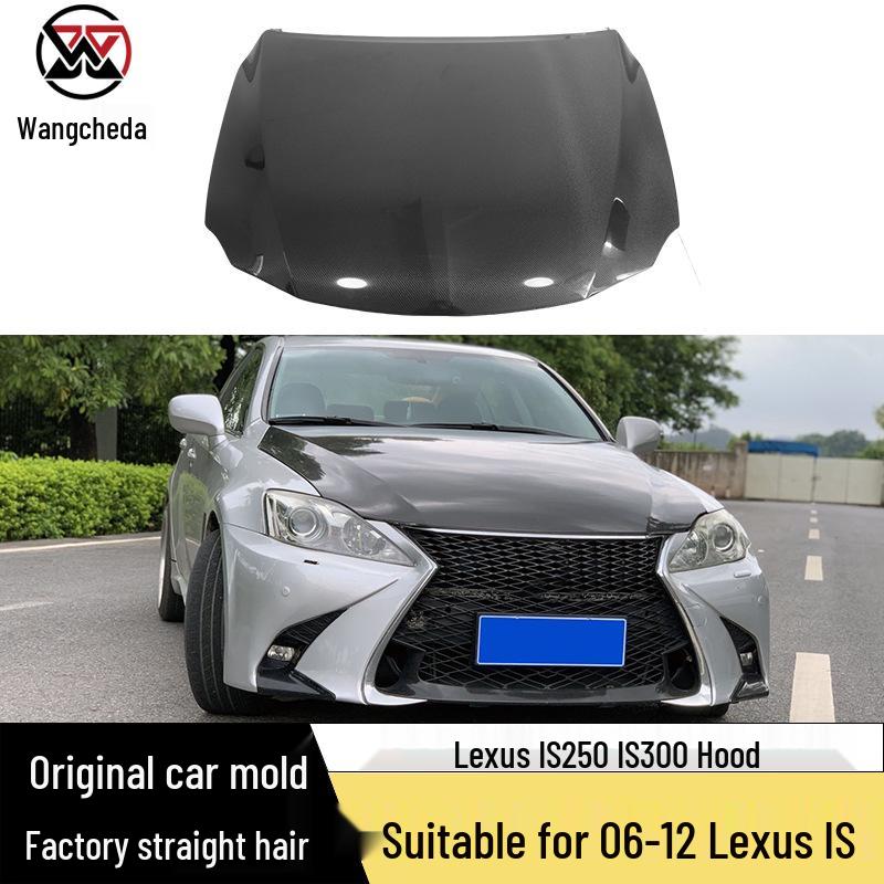 

Compatible Carbon Fiber Hood for 2006-2012 Lexus IS (Model IS200/250/300) - Original Style Upgrade