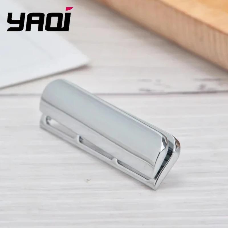 YAQI Excalibur Single Edge Safety Razor Head for Men Chrome Color AC Design