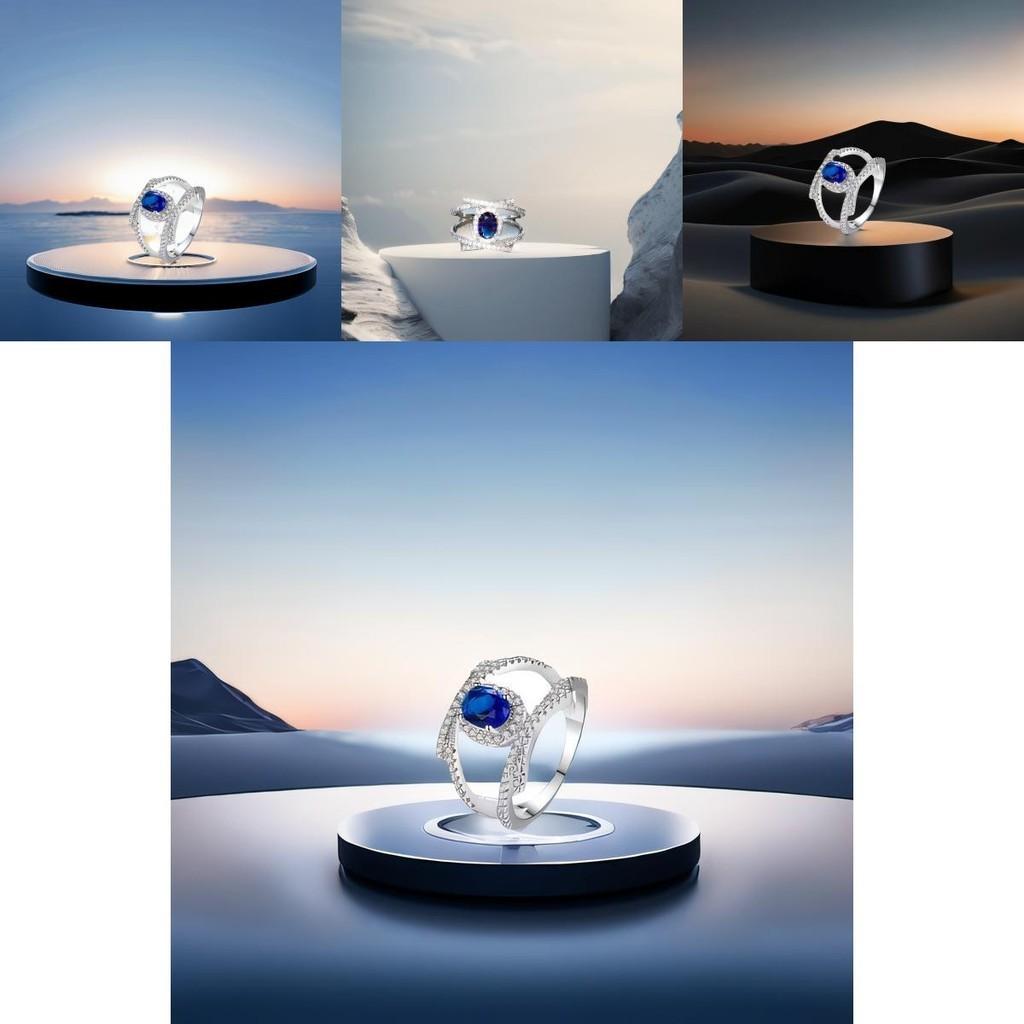 Cute European And American Style Oval Ring With Micro-inlaid Zircon Hot Selling New Fashion Ring