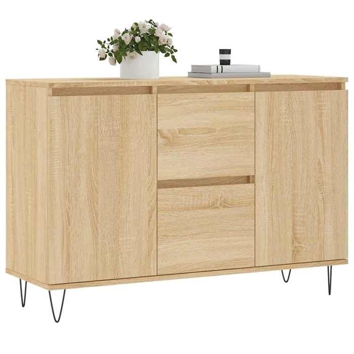 VidaXL Buffet, Armoire Latérale avec Pieds, Meuble de Rangement, Organisateur de Salon Salle de Séjour Intérieur 827207