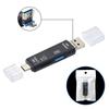 Lettore di schede USB Type-C: Adattatore OTG All-in-One per Android e Computer con Slot SD/TF, Plug-and-Play.