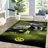 Borussia Dortmund Floor Mat Suitable For Outdoor Decorate Room Entryway Game Room Antislip Carpet Anime Office Decor