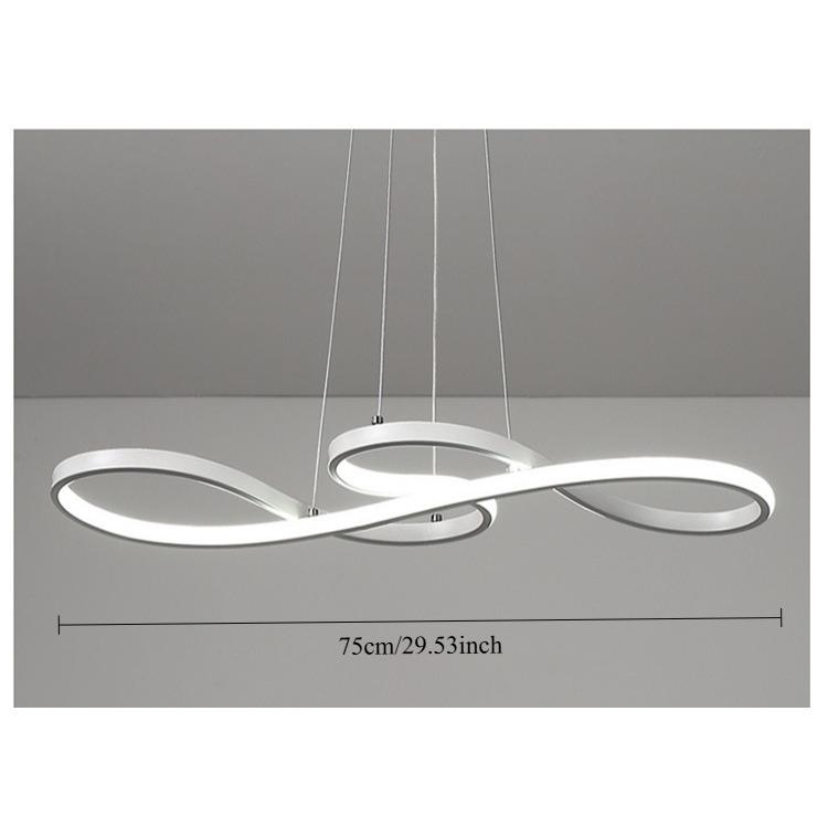 Modern LED Chandelier Dimmable Chandeliers Ceiling Lights Kitchen Island Pendant Light Fixture Gold Hanging Lamp for Dining Room