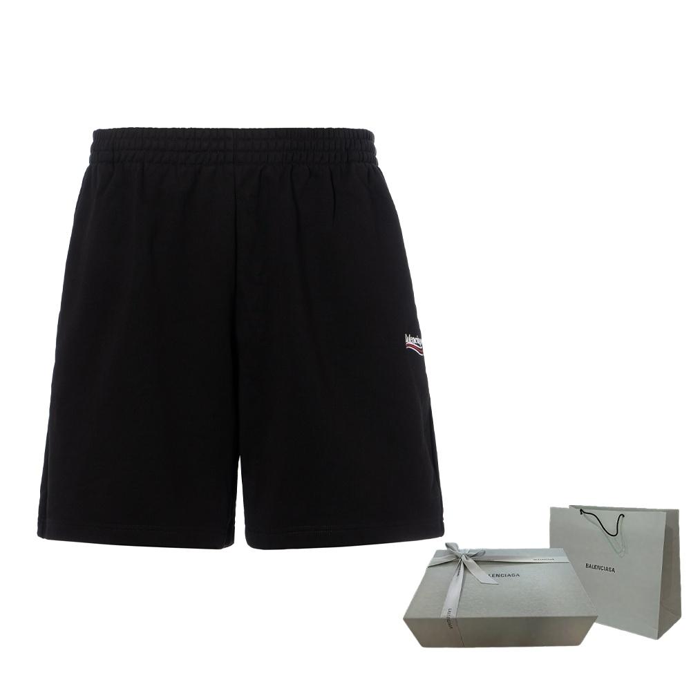 Balenciaga Political Campaign Short 'Black' Men's 641608TIV531070