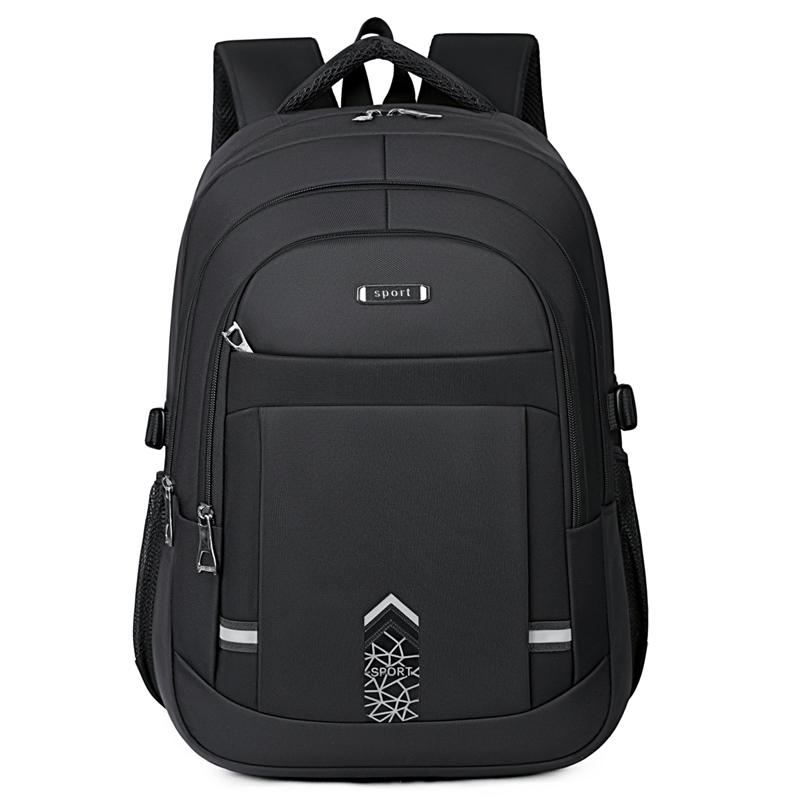 Unisex Large Capacity Backpack Men's Double Shoulder Bag Versatile All-Match Leisure Travel Hiking School Bag
