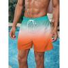 Pantaloncini da Spiaggia Estivi da Uomo Leggeri Traspiranti Stampati in 3D Costumi da Bagno Casual Estivi per Attività all'Aperto