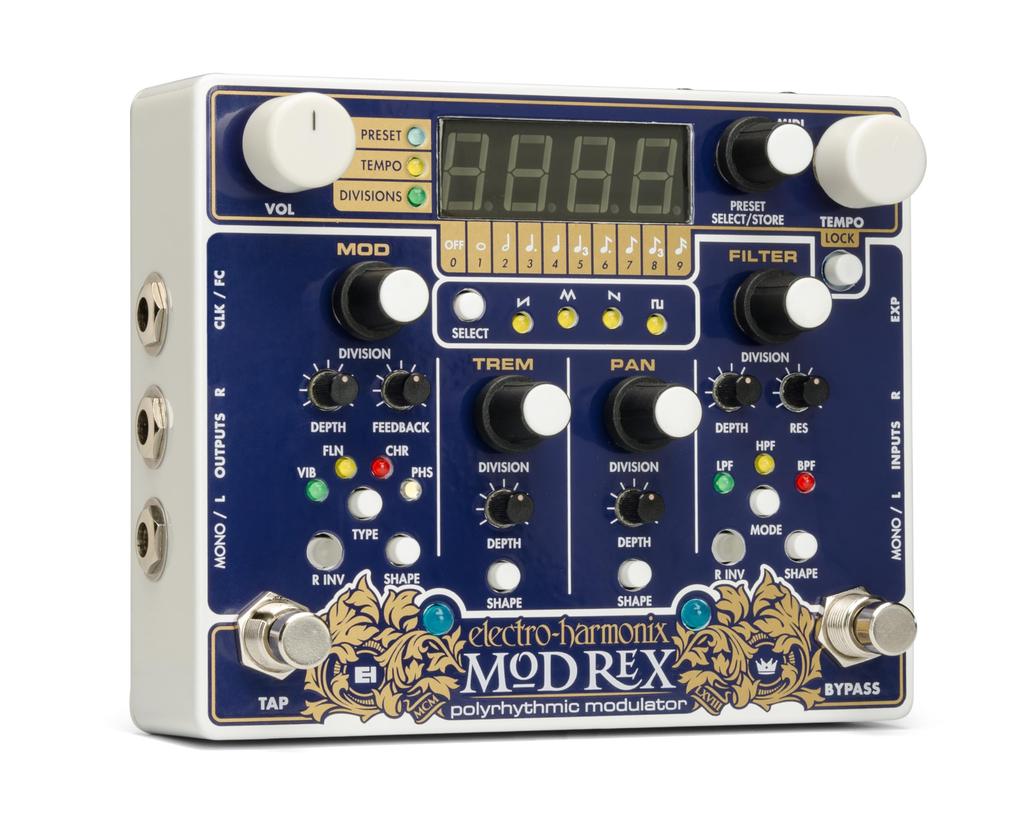 Electro Harmonix Mod Rex Compact Effector Modulation Electro Harmonix