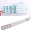 Garde-éclaboussures de baignoire Plateau Facile à Nettoyer Support de jouets de bain Rebord Offert