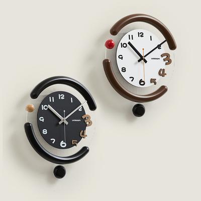Creative Wall Clock Entrance Hall Wall Watch Living Room Round Silence Swing Clocks Modern Bedroom Decorative Accessories