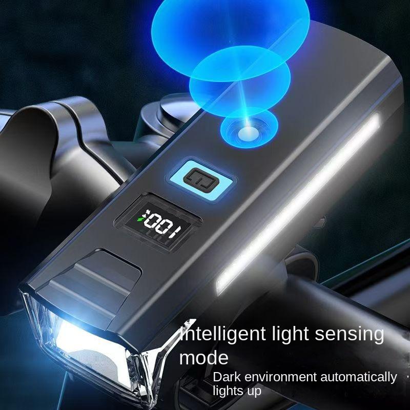 3000 Lumen Fahrradlicht 2000 mAh Fahrradscheinwerfer Power Bank Taschenlampe Lenker USB-Aufladung MTB Rennrad Highlight