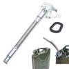 Flexible Nozzle Long Nose Spout Attachment Compatibles With Jerry Can Stainless Steel Construction Gas Can Spout Part