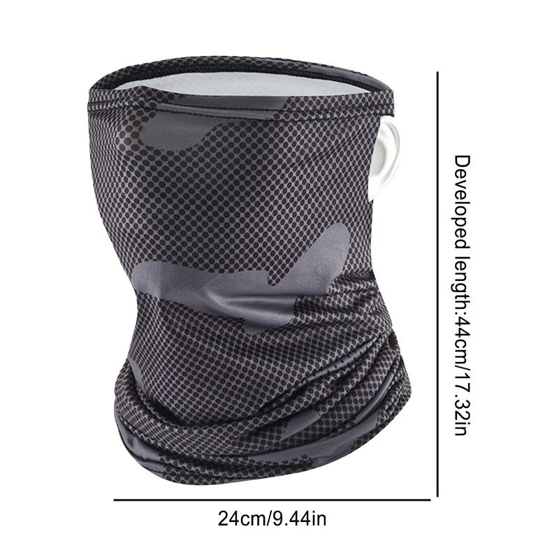 Halstuch Maske Sommer Damen Herren Halstuch Bandana Motorradfahren Wärmeisolierung Eisseide Bandana Zum Bergsteigen