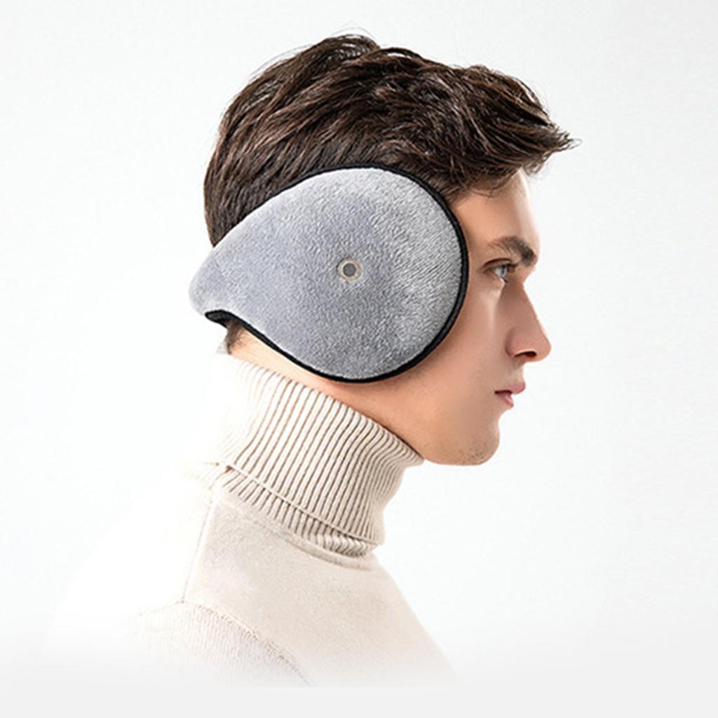 Adjustable Ear Muffs for Cold Weather Foldable Ear Warmers for All Age Cycling Earmuffs Soft Plush Ear Covers for Hiking