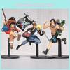 One Piece Running Three Brothers Monkey D Luffy Portgas D Ace Sabo Backpack Collection