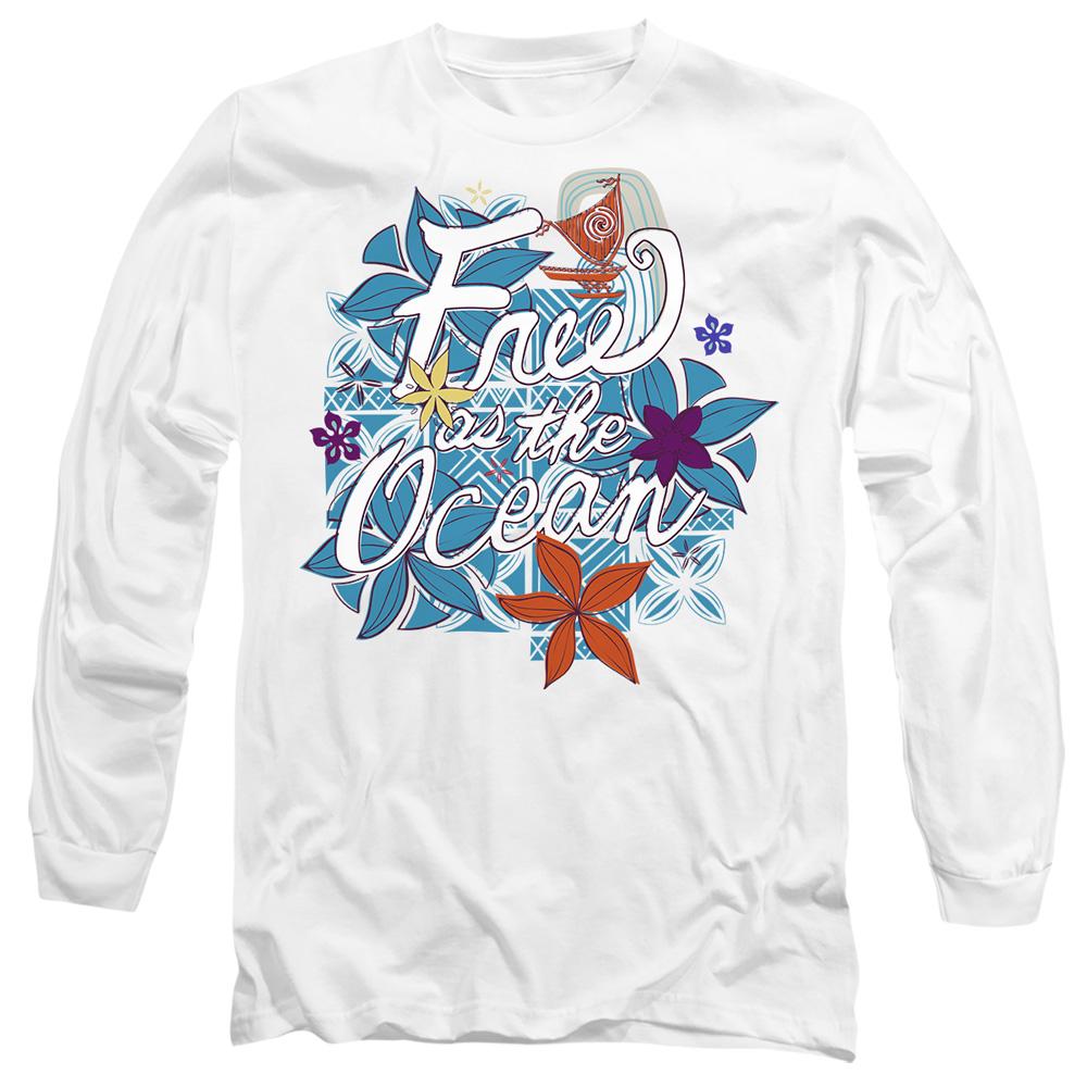 Moana Unisex Adult Free As The Ocean T-Shirt