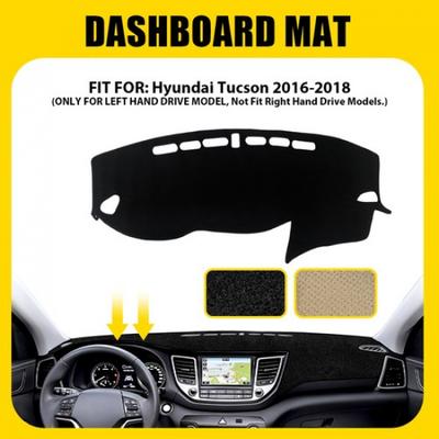 Ταίριασμα 2016-2018 Hyundai Tucson Κάλυμμα Ταμπλό Κάλυμμα Ταμπλό Πατάκι Ταμπλό Πατάκι Εσωτερικού Αυτοκινήτου V