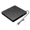 Optical Disc Burner USB 3.0 External DVD Drive 2MB CD-ROM Player Compatible with SD/TF Card DVD Player for PC Windows Laptop Desktop