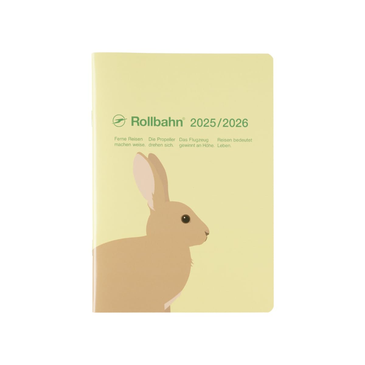 

[Delfonics Planner 2025-2026 Edition / Starting March 2025] Rollbahn Notebook Diary ZOO A5 Monthly Schedule Book (Rabbit)