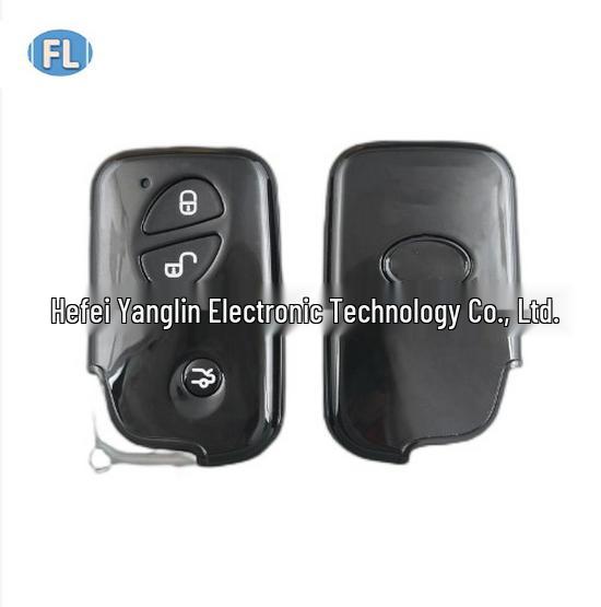 Kompatibel mit BYD Black Card: 3-Tasten, 315 MHz, 46 Chip, Linke/Rechte Kerbe, Manuelle Entriegelungsoption.