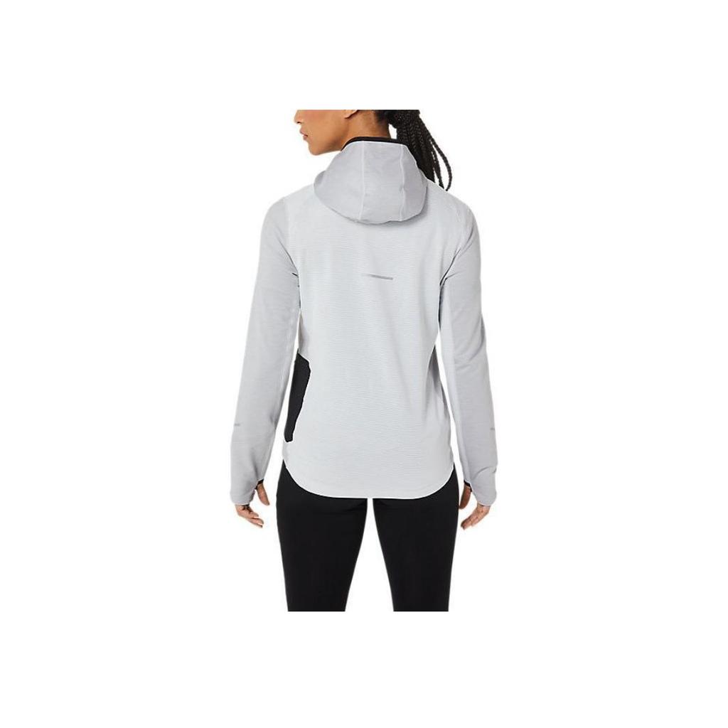 Asics Winter Run Long Sleeve Hoodie Women Hoodies Gray 2012C386-020