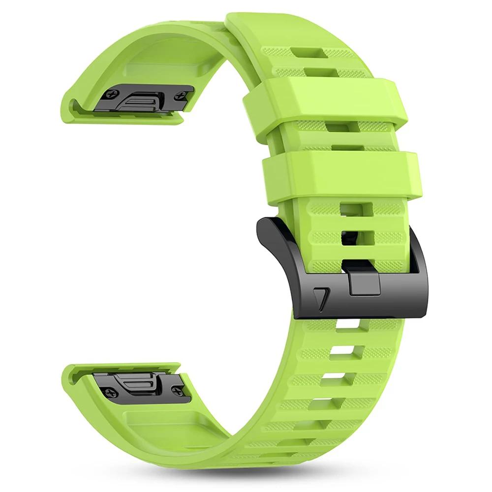 For Garmin Fenix E 8 7X 7 Pro 6 6X Pro Official Watch Strap Bracelet QuickFit 26mm 22mm Silicone Band for Forerunner 970 965 955