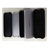 Asvel 2-Tier Lunch Box with Bag "LUNTUS FL" Silver SS-T820