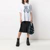 WE11DONE Negative Teddy Print T shirt WD-TT9-20-117-U-WH