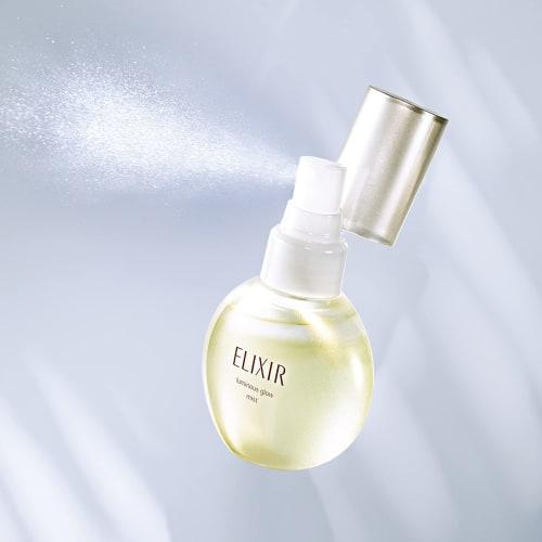 ELIXIR SUPERIEUR Glossy ball mist 80mL spray beauty serum moisturizing aging care Shiseido
