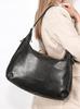 David Jones women's shoulder bag, eco-leather, black