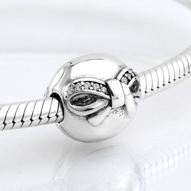 925 Sterling Silver Bead Openwork Sweet Hearts Crown Charms Beads Fit Jiuhao Bracelets Bangles Diy Womens Jewelry