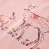 Pink Long-sleeved T-shirt for Children 92/104/116/128/140