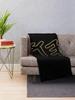 Old Hebrew Name of God Yahuah Throw Blanket Nap Designers Fluffy Shaggy Blankets
