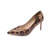 Pointed Sexy Leopard Print High Heels Women's Spring New Shallow Mouth High-end Skirt Stiletto Single Shoes