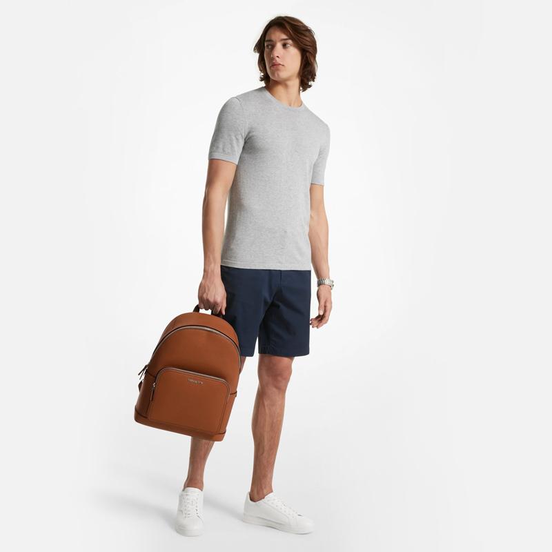 MICHAEL KORS Cooper Pebbled Leather Commuter Backpack 37S4LPCB8L-230
