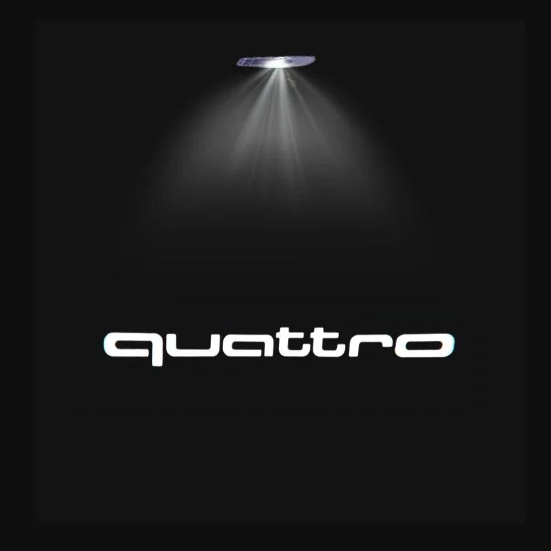 For Audi C74Pcs For Audi A3 A4 B8 8P 8V A6 C7 A5 Q5 B7 B6 B9 SLINE RS Q3 Q7 S3 S4 S5 S6 Car Door Welcome Light Led HD Projector Lamp