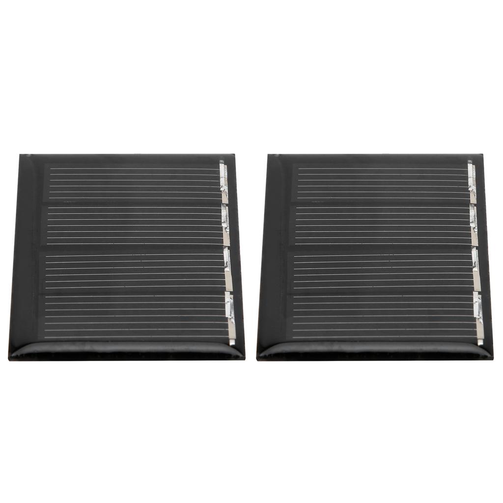 2PcsSet 115MA2V Polycrystalline Silicon Solar Panel Board Portable Solar Charger Kit